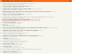 Hacker News New Tab