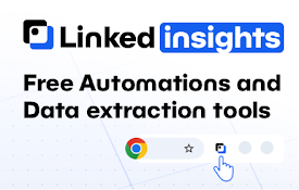 LinkedInsights - Free LinkedIn Scraper, LinkedIn Data Scraping Tools
