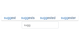 English Words Suggestions