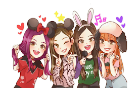 Blackpink Chibi Wallpaper