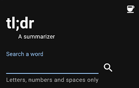 TLDR: AI dictionary