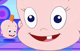 Giant Floating Baby Head