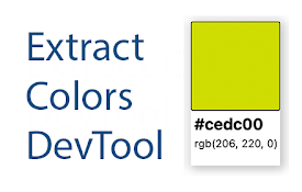 Extract Colors DevTool
