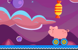 Candy Pig Arcade Game