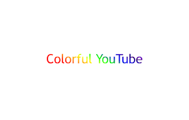 Colorful YouTube