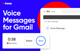 Record Voice Messages in Gmail - Beep