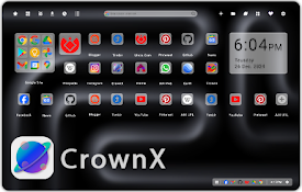 CrownX NewTab Android like home page