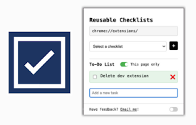 Reusable Checklists