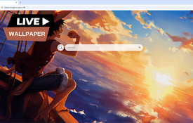 Luffy Sunset Live Wallpaper