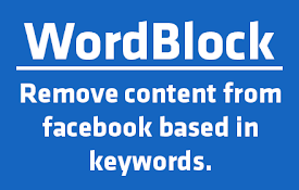 WordBlock for Facebook