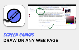 Screen Canvas - Draw on any Web page