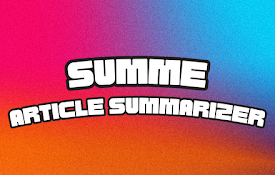 SumMe - AI Article Summarizer
