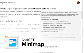 ChatGPT Minimap