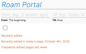 Roam Portal