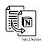Text to Notion