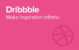 Dribbble. Infinite.
