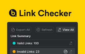 Link Checker By BacklinkMonitor