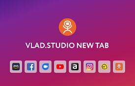 Vlad.studio New Tab