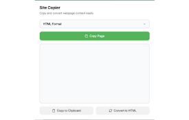 Simple Site Copier with JSX