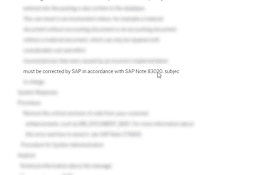 Open SAP Note