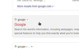 Google Search Tweaker — tiled google search