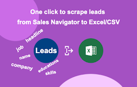 LinkedIn Sales Navigator 导出到 Excel - Leadboot
