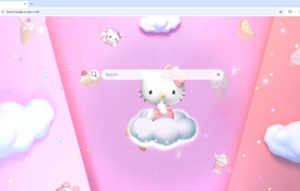 Hello Kitty Cloud Live Wallpaper