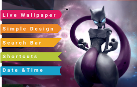 Powerful Mewtwo Pokemon Live Wallpaper
