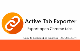Active Tab Exporter for Chrome
