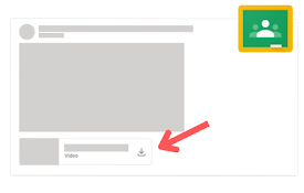 Download Buttons in Classroom
