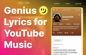 Genius Lyrics for YouTube Music