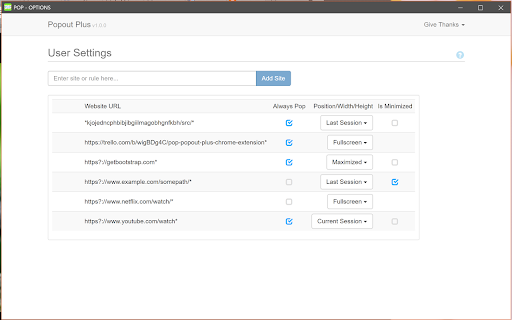 Plugin Screenshot