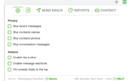 Plugin Screenshot