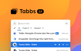 Tabbs — 快速搜索和标签管理