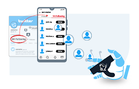 Twitter Following Scraper (by v-User)