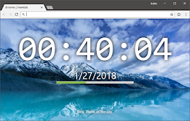 &#39;Photo of the day&#39; Clock