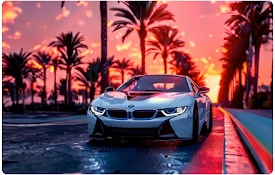 Bmw in Miami Live Wallpaper New Tab