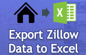 Export Zillow data to Excel