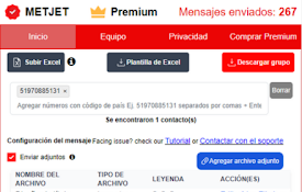 WA Bulk Message Sender - METJET