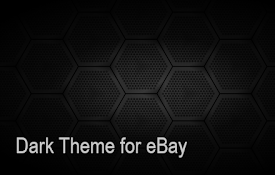 Dark Theme for eBay™