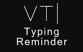 Typing test reminder - vibetype