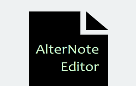 AlterNote Editor