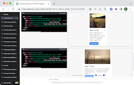 WindChat-ChatGPT Tailwind CSS React Previewer