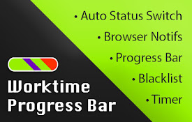 Worktime Progressbar &amp; Timer