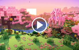 Cherry Grove Minecraft Live Wallpaper