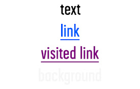 Link Text Color
