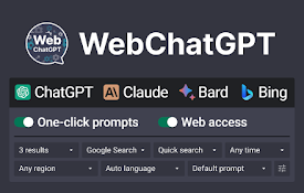 WebChatGPT: ChatGPT 具备互联网访问功能