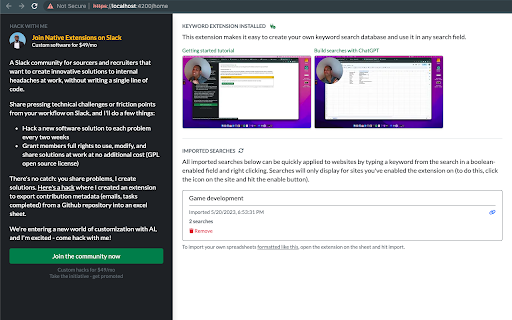 Plugin Screenshot