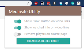 Mediasite Utility for XMUM
