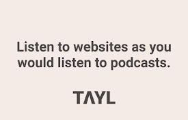 TAYL - Let me read that for you